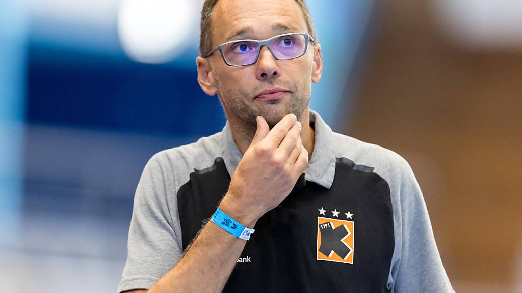 Trainer Hrvoje Horvat führte seine Kadetten zum wichtigen Auswärtssieg