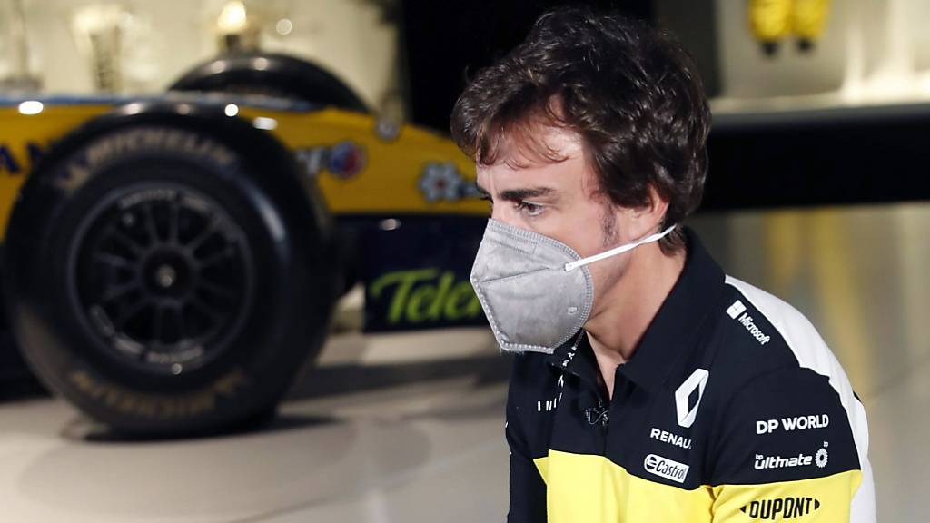 Vorerst muss Fernando Alonso auf Auftritte in der Öffentlichkeit verzichten: Der Spanier liegt nach einem Velo-Unfall im Tessin im Spital