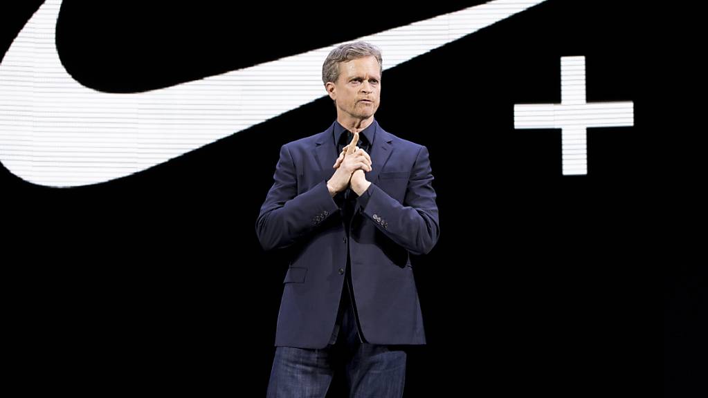 Nike-CEO Mark Parker muss für einmal einen starken Umsatz- und Gewinneinbruch bekannt geben. Die Coronakrise hinterlässt tiefe Spuren in den Bilanzen. (Archivbild)