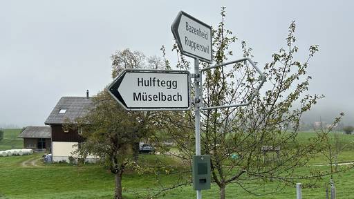 Wo sind die Verkehrsschilder der Gemeinde Kirchberg?