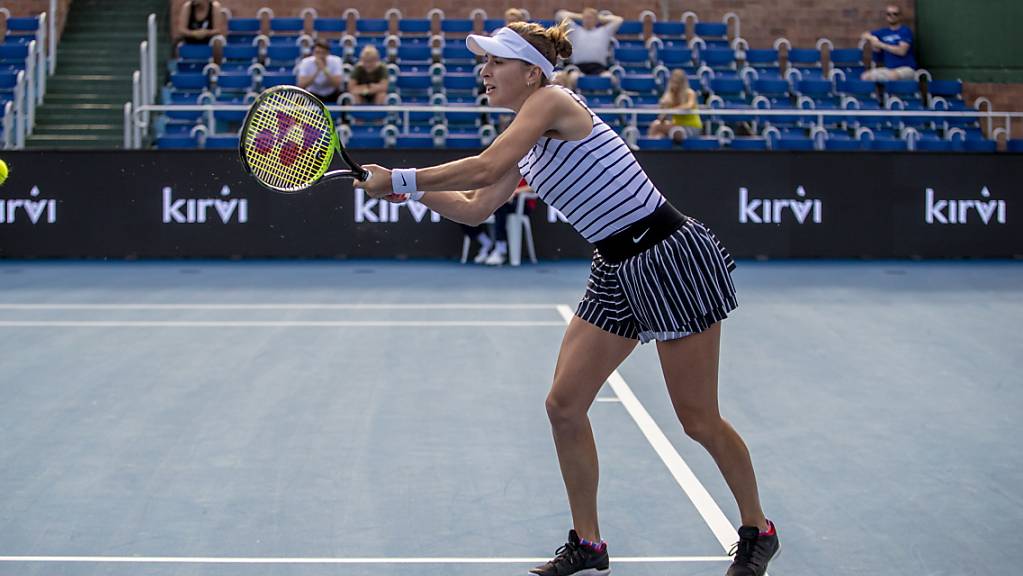 Belinda Bencic bereitet sich in Dubai auf die neue Saison vor (Archivbild)