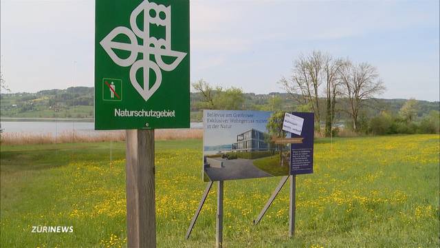 Strafanzeige: Greifensee-PR-Gag verstösst selbst gegen Naturschutz