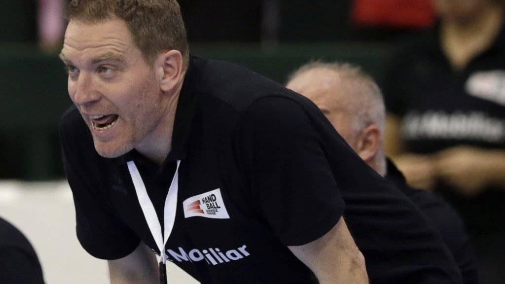 Der Schweizer Nationaltrainer Michael Suter hat allen Grund dazu, stolz auf seine Mannschaft zu sein