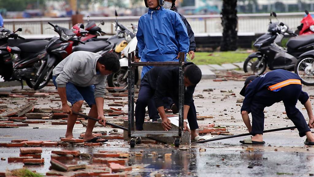 Der Sturm «Trami» hat auf den Philippinen eine Spur der Zerstörung hinterlassen. (Archivbild)