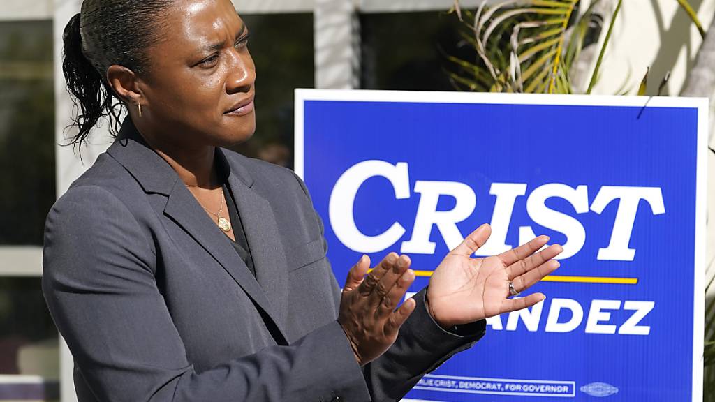ARCHIV - Soll den vakanten Sitz der verstorbenen US-Senatorin Dianne Feinstein aus Kalifornien im US-Senat in Washington besetzen: Laphonza Butler. Foto: Lynne Sladky/AP