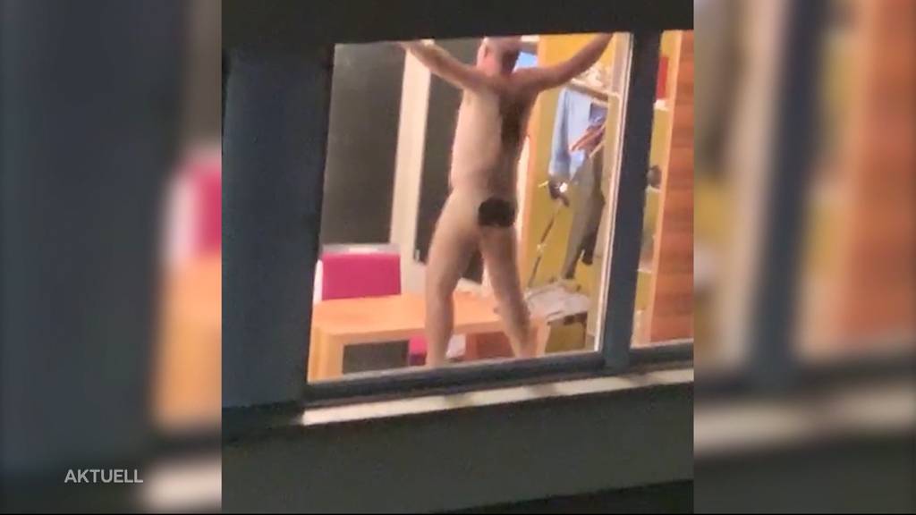 Olten: Nackte Tanzeinlage am Hotelfenster sorgt für Lacher