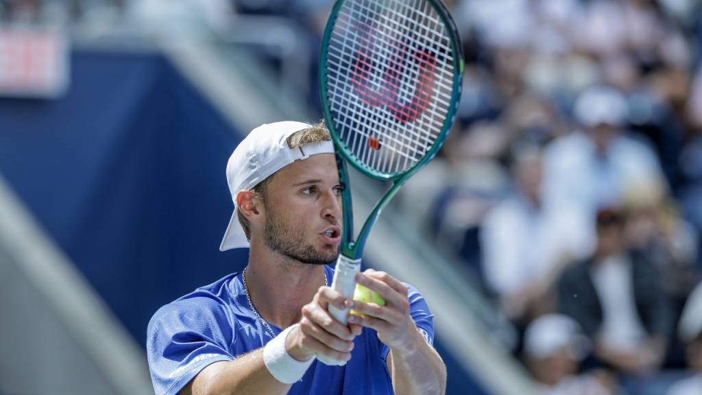 Nach seinem Vorstoss in die Achtelfinals des US Open bleibt Leandro Riedi in Melbourne in der Qualifikation hängen