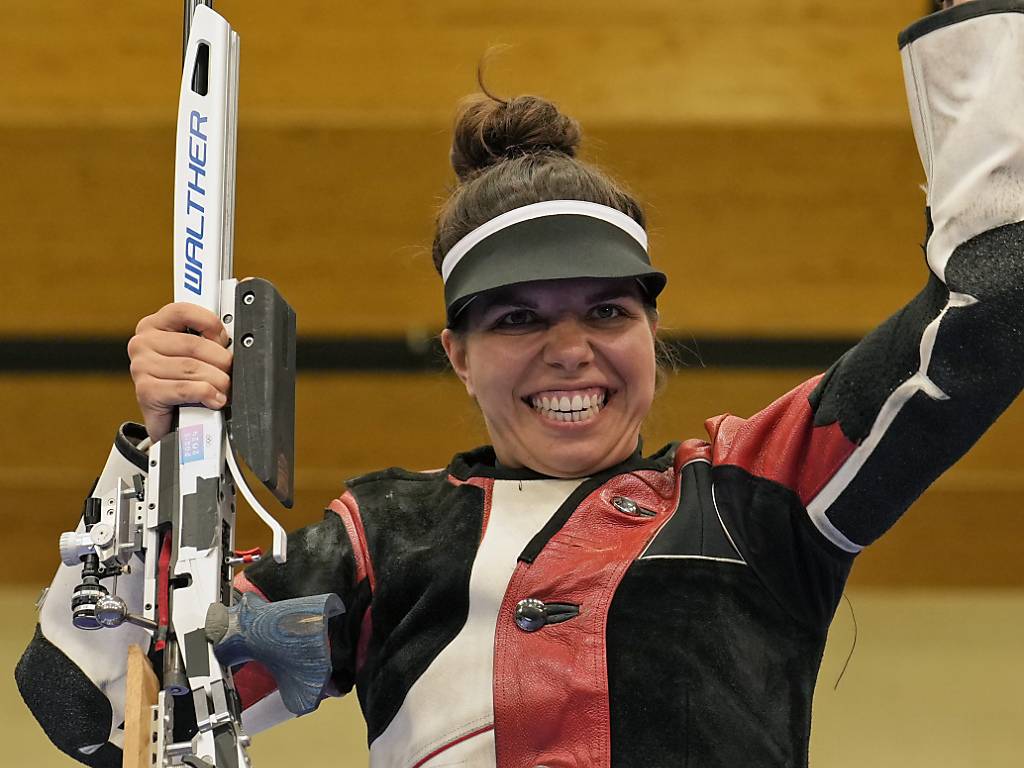 Chiara Leone stellte ihren Triumph im letzten Schuss mit einer 10,8 sicher - ein Wert, nur 0,1 Punkte unter dem Maximum