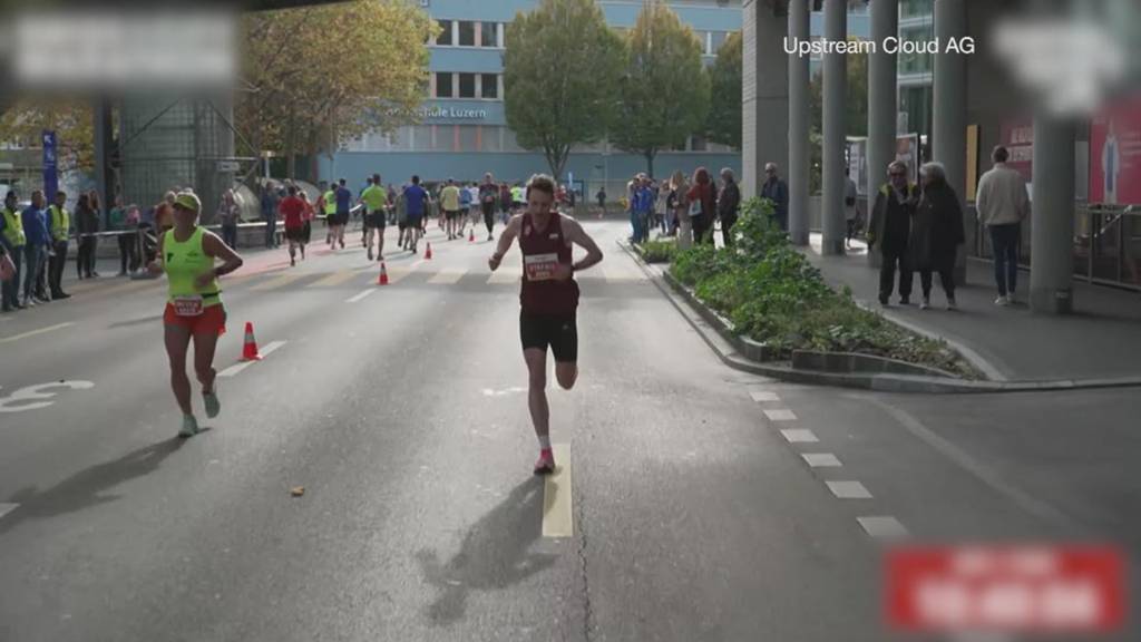Unfall am Swiss City Marathon Lucerne