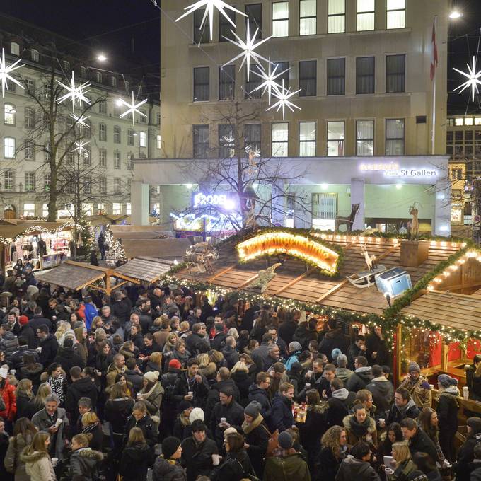 St.Galler Weihnachtsmarkt unter Top Ten Europas