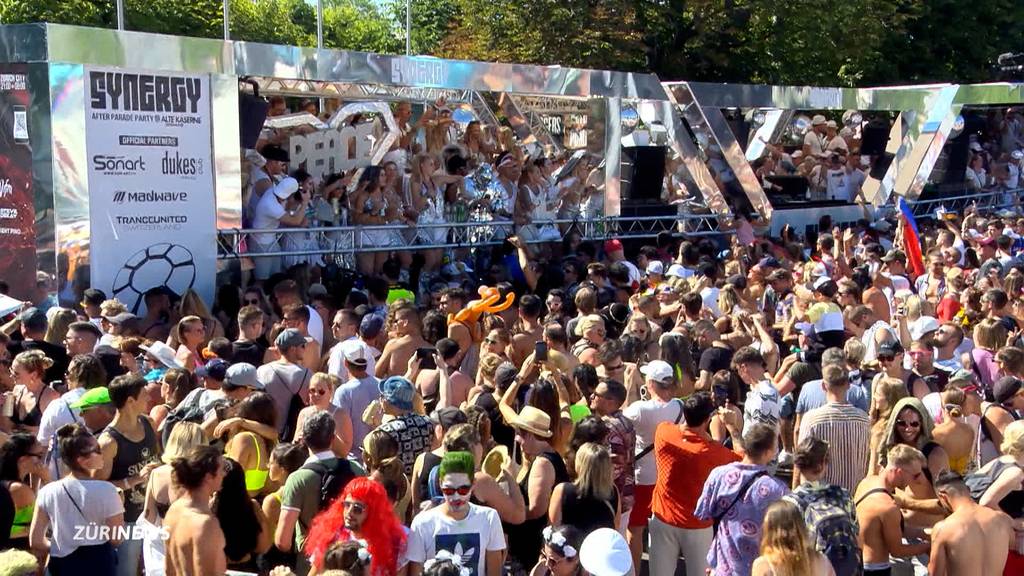 Zürich tanzt – Hundertausende an der Streetparade