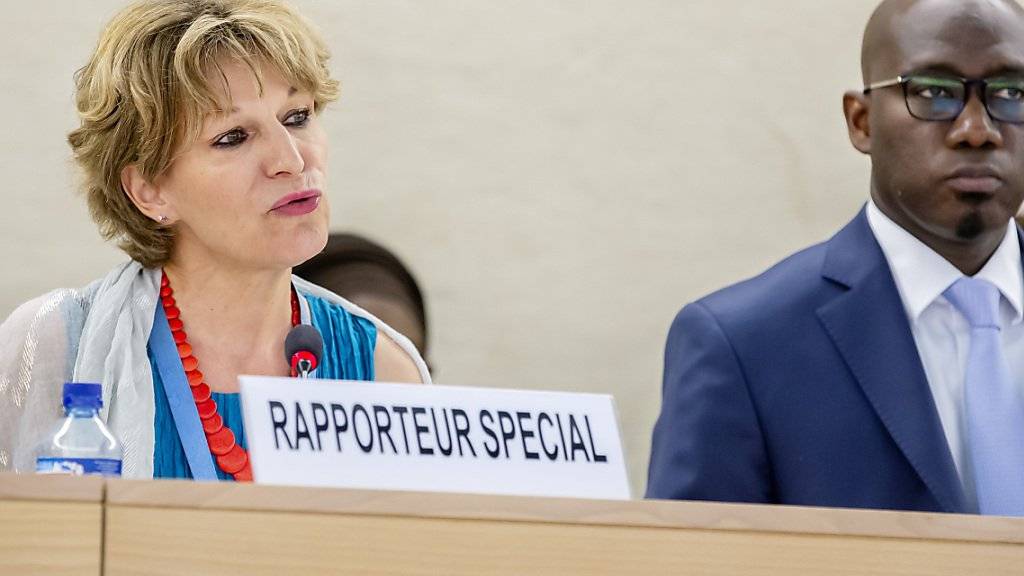 Agnès Callamard, die
Uno-Berichterstatterin über willkürliche Hinrichtungen, hat ihren Bericht zum Khashoggi-Mord am Mittwoch in Genf im Uno-Menschenrechtsrat vorgestellt. Sie fordert einen verstärkten Schutz der Uno für Dissidenten.