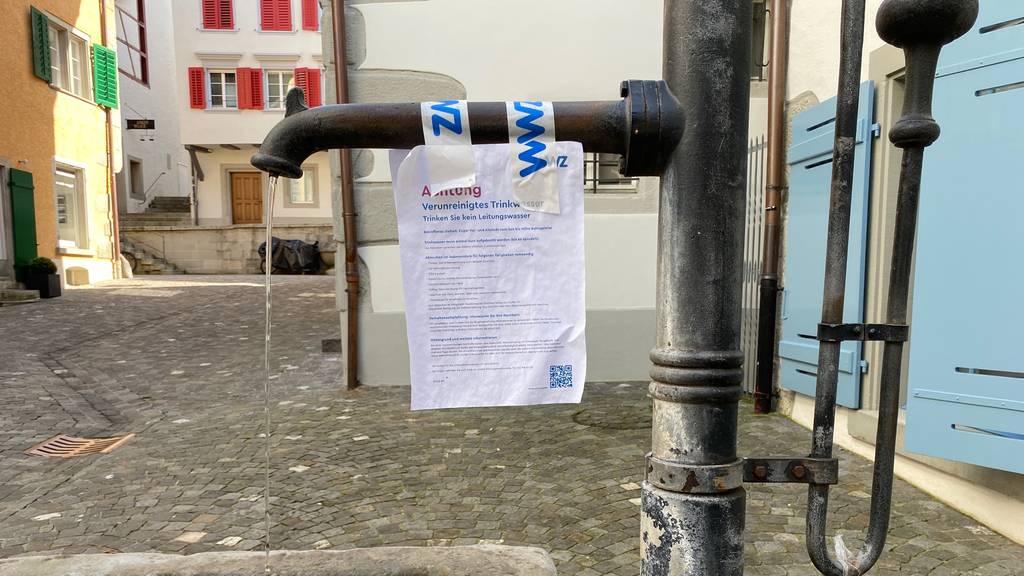 Trinkwasser in der Stadt Zug fast überall wieder sauber