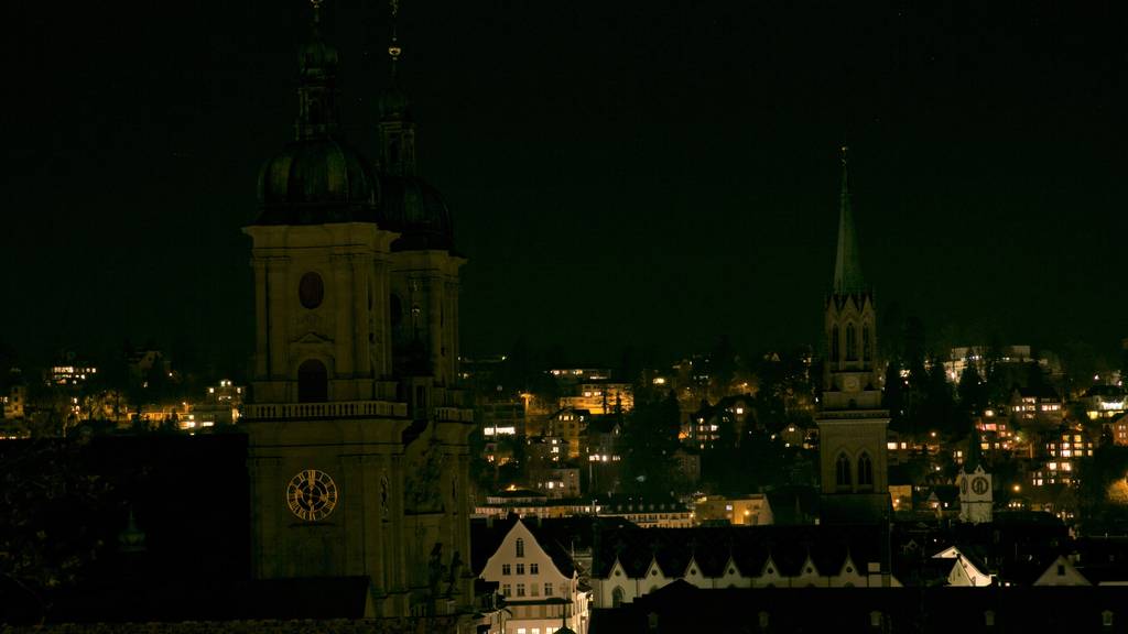 Am Samstagabend sieht es in der Stadt St.Gallen wieder so dunkel aus.