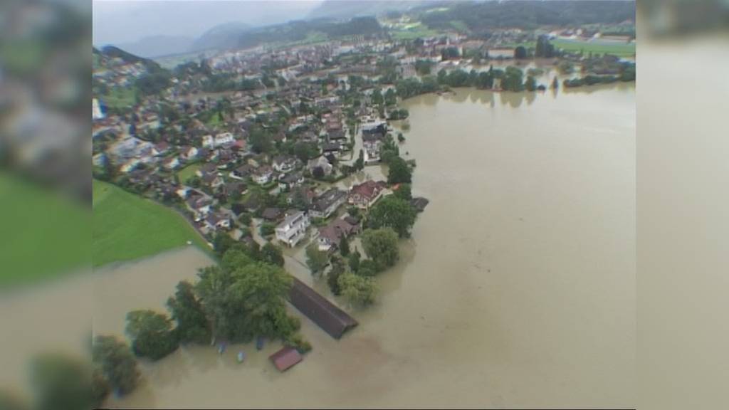 Hochwasser 2005 – Die Schäden im Kanton Obwalden
