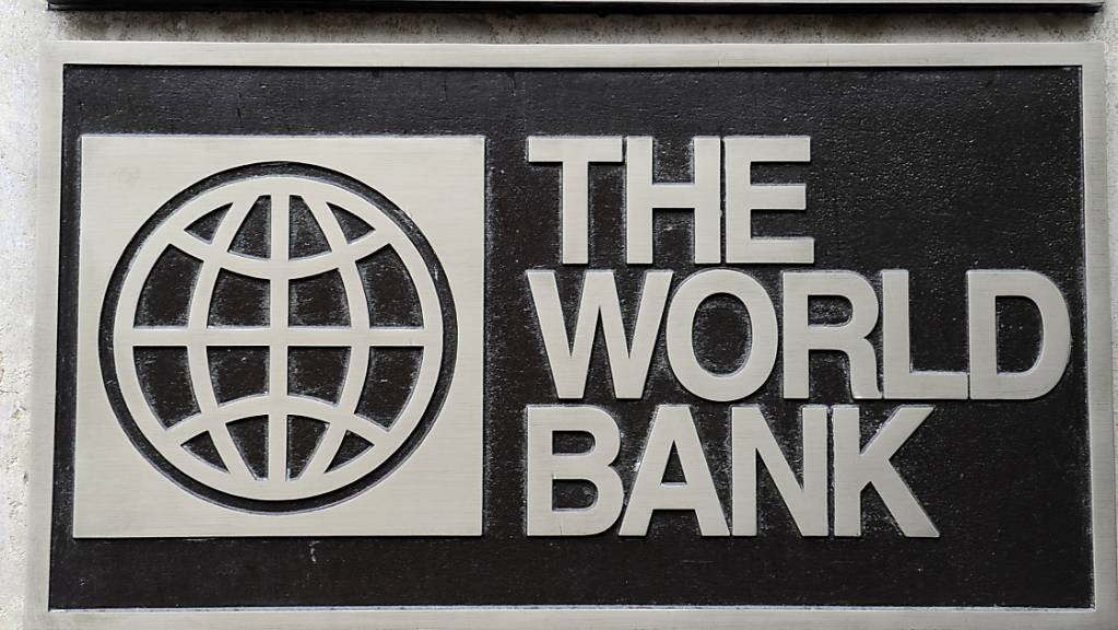 Das Logo der World Bank, aufgenommen am 01.11.2009 in Washington.