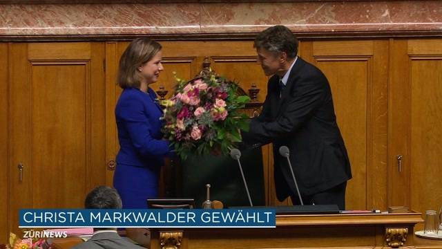 Markwalder höchste Schweizerin