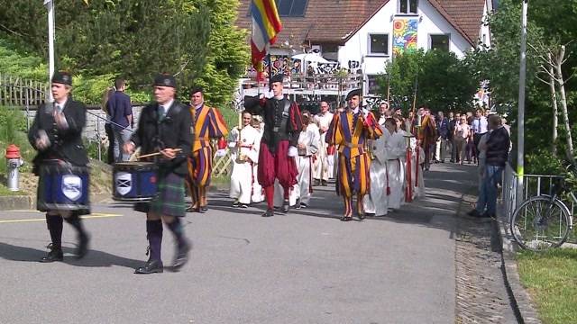 Ehemalige Schweizer Gardisten feiern in Villmergen