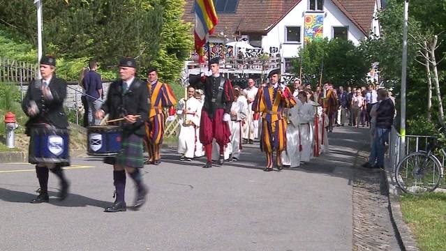Ehemalige Schweizer Gardisten feiern in Villmergen
