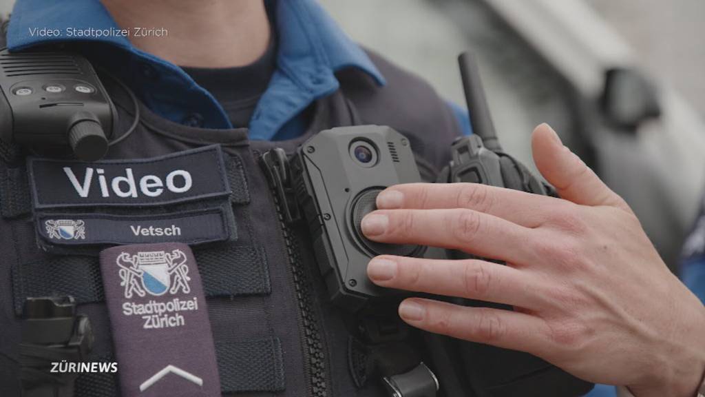 Stadtpolizei Zürich ist ab Montag mit Bodycams unterwegs