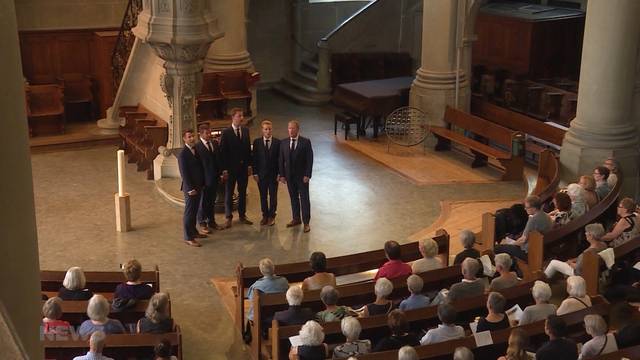 Royaler Chor singt Michael Jackson in Bern