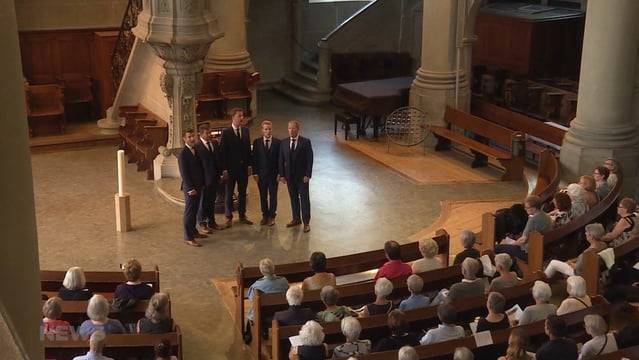 Royaler Chor singt Michael Jackson in Bern