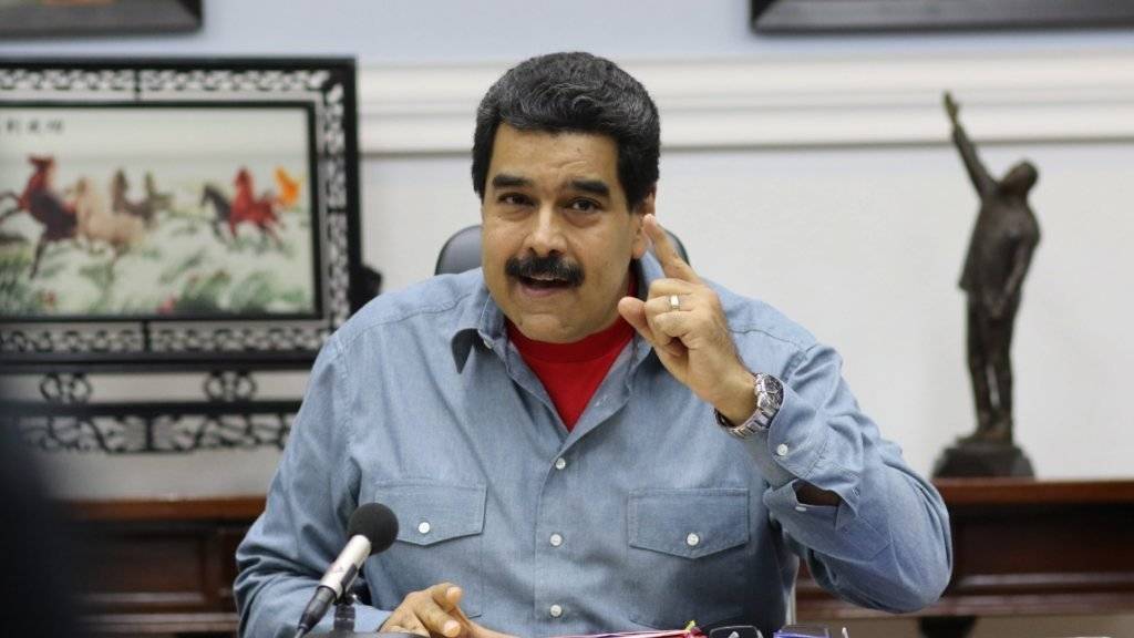 Venezuelas Präsident Maduro hat sich in der Krise per Dekret mit neuen Vollmachten ausgestattet.