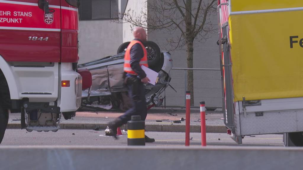 Schwerer Unfall in Stans