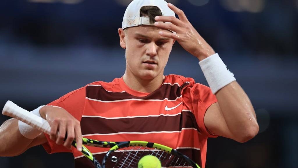 Holger Rune, die Nummer 8 der Welt, ist der vorerst der am besten klassierte Tennisspieler an den Swiss Indoors