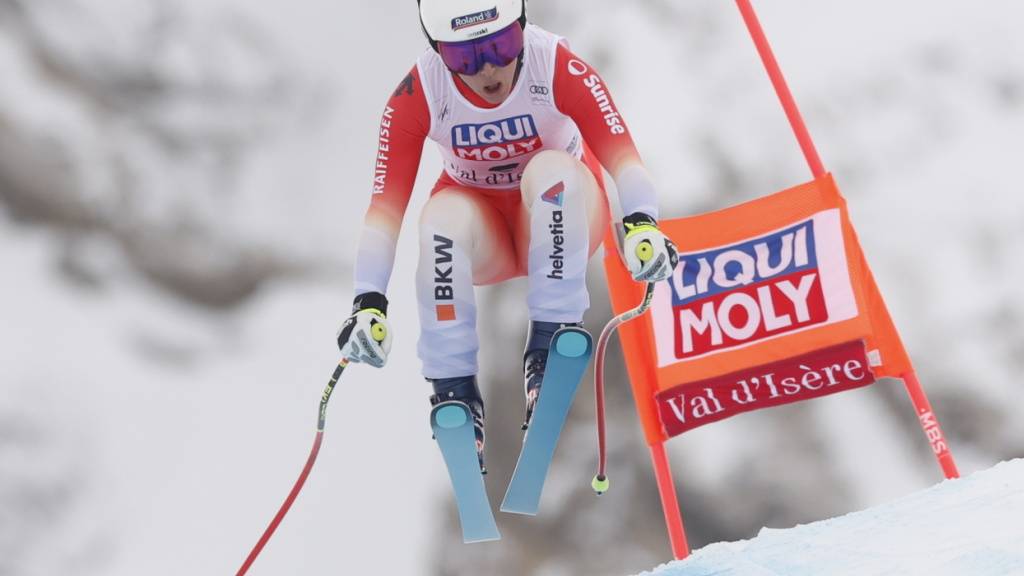 Vor zwei Jahren noch Siegerin auf der «Face de Bellevarde», nun gemeinsam mit Delia Durrer im geteilten 18. Rang beste Schweizerin: Jasmine Flury