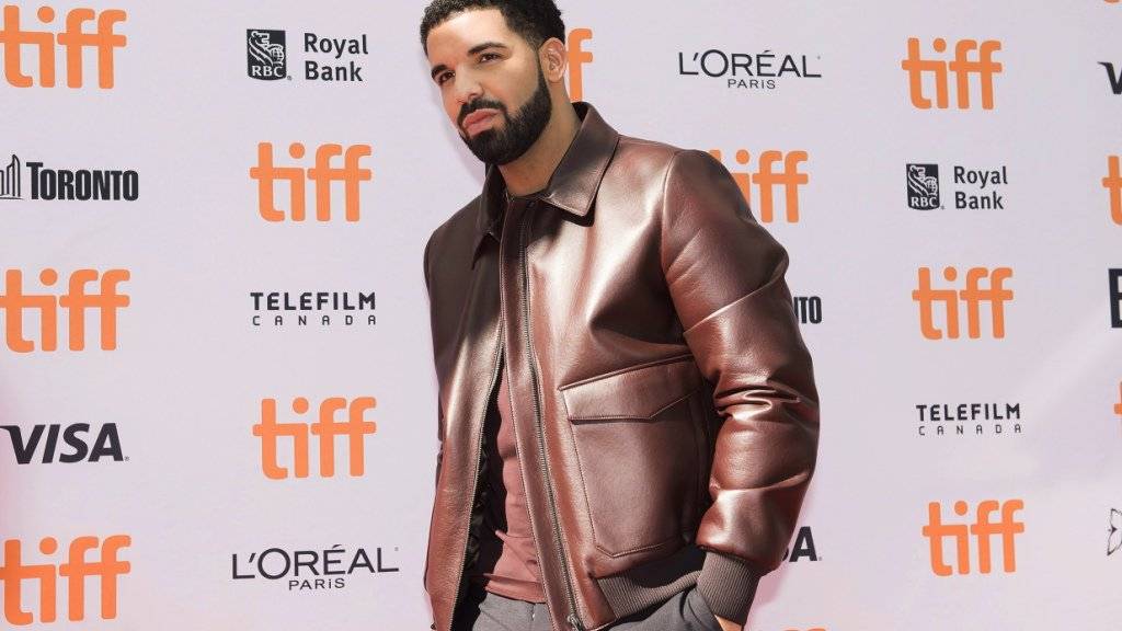 Über 300 Downloads innert 24 Stunden: Der kanadische Rapper Drake landete einen neuen Streaming-Rekord. (Archivbild)