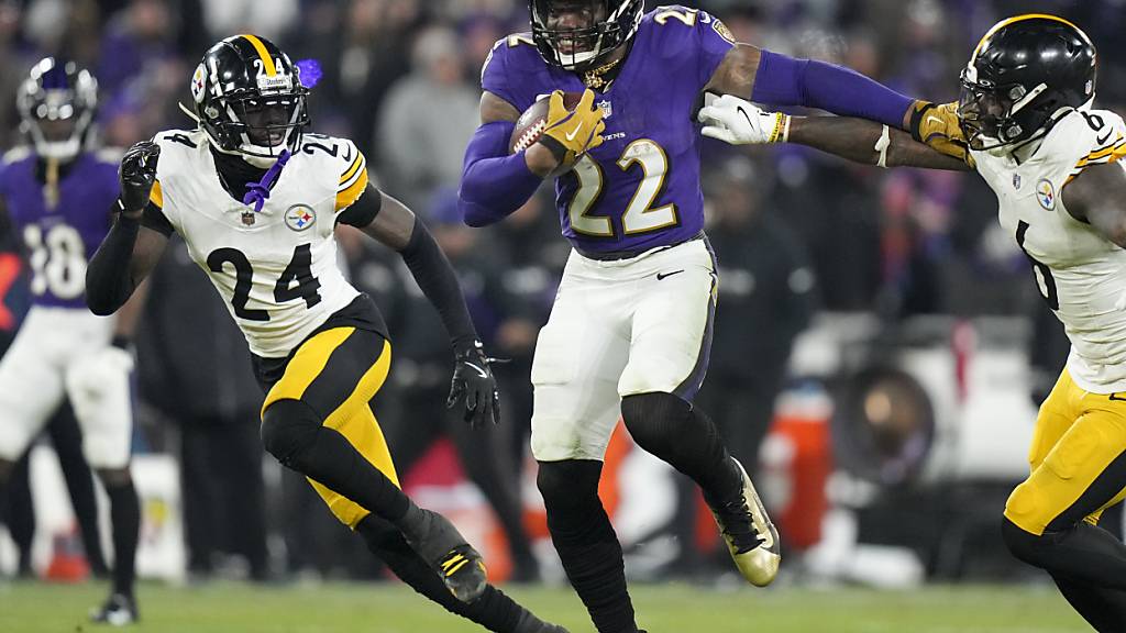 Nicht zu stoppen: Baltimores Running Back Derrick Henry