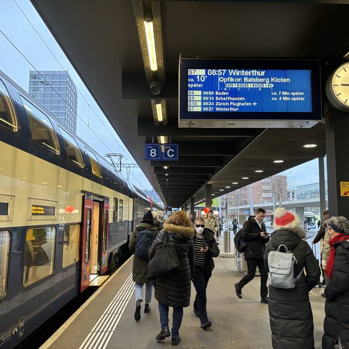 «Leute sind genervt» – defekter Zug blockiert Bahnverkehr in Zürich Hardbrücke