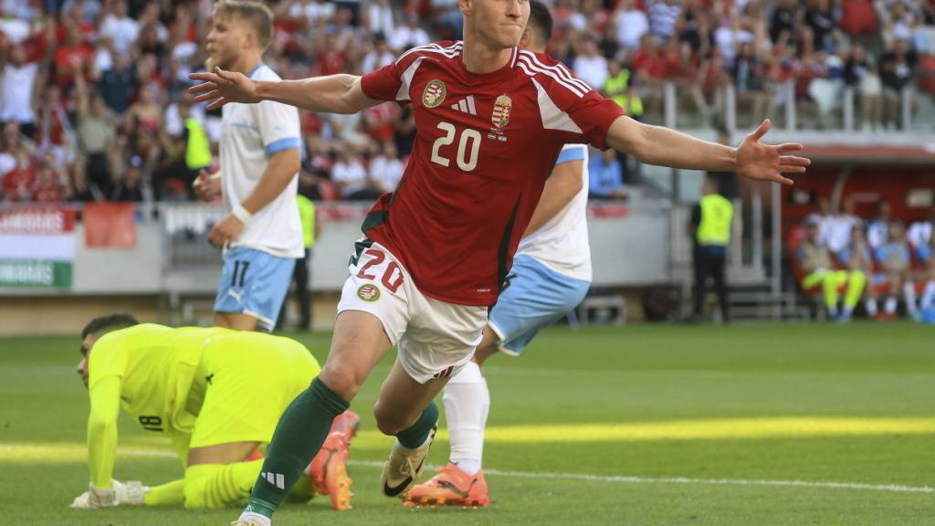 Roland Sallai erzielte das 1:0 für Ungarn