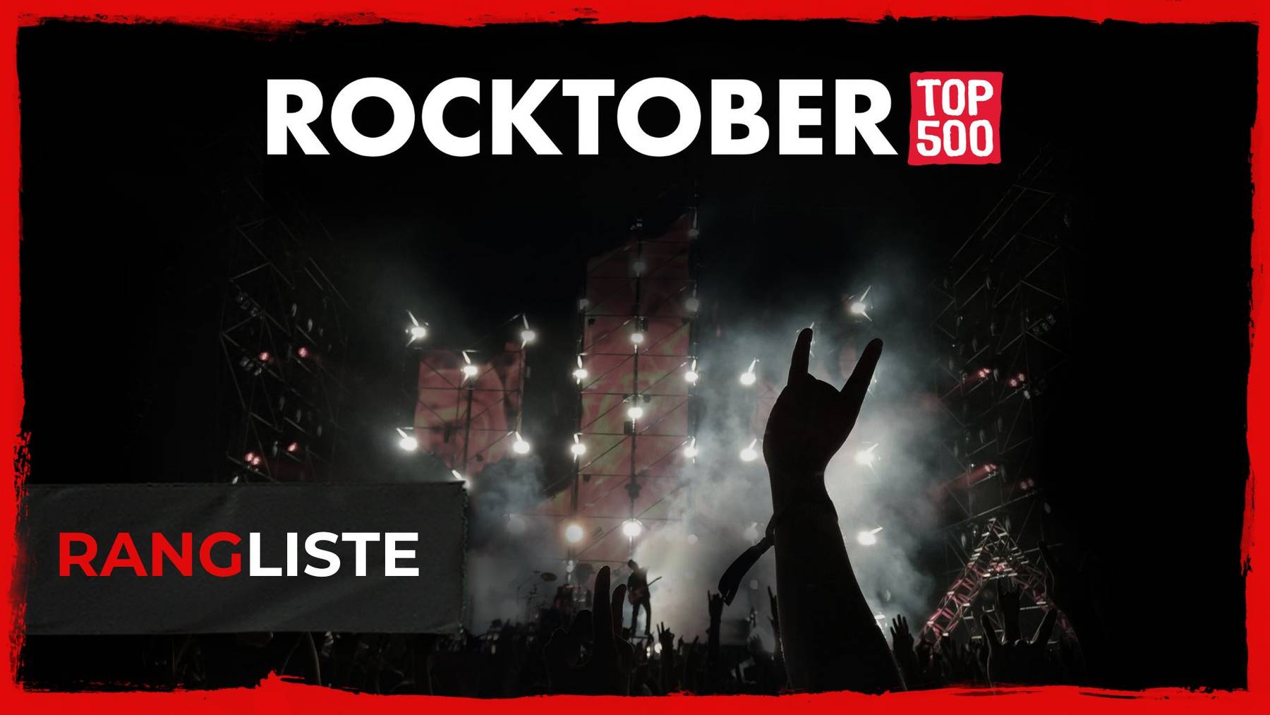 Virgin Radio Rocktober Top500 Rangliste