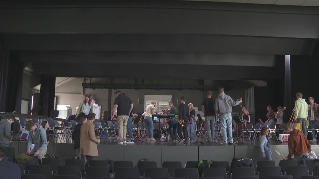 Lager der Luzerner Jugend-Brass-Band