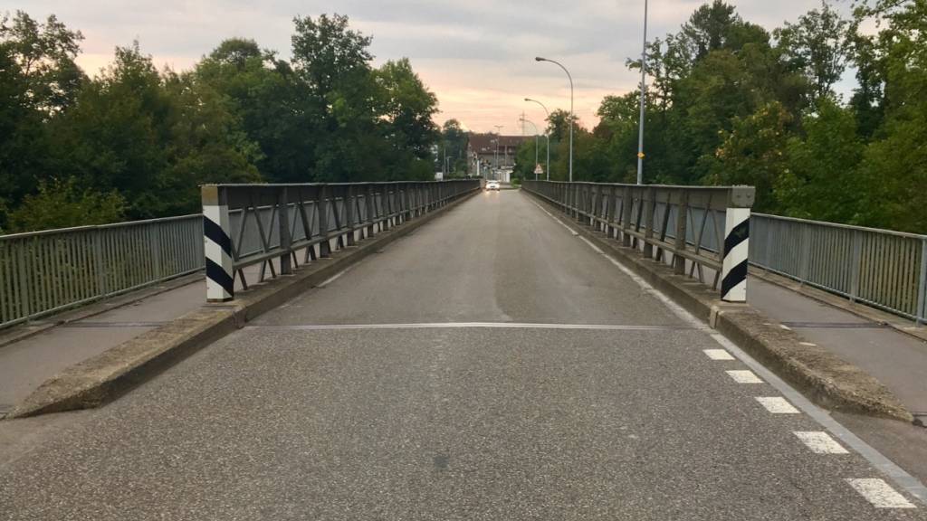 Kanton Aargau baut neue Aarebrücke bei Wildegg für 31,5 Millionen