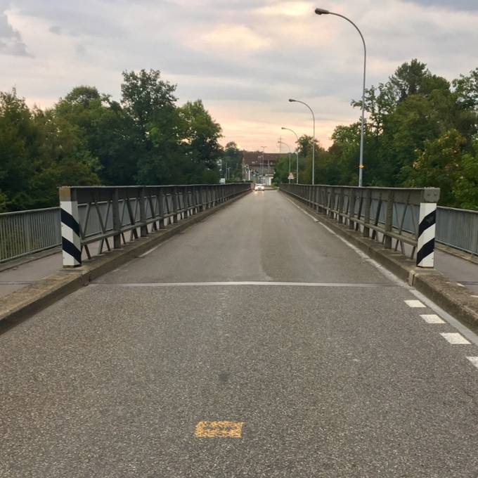 Kanton Aargau baut neue Aarebrücke bei Wildegg für 31,5 Millionen