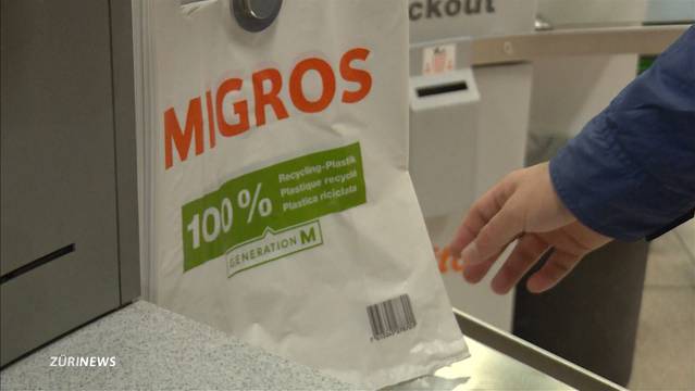 Verbrauch von Plastiksäcken um 84 Prozent zurückgegangen
