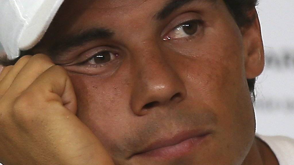 Rafael Nadal ist im Moment wegen einer Handgelenksverletzung zum Nichtstun verurteilt