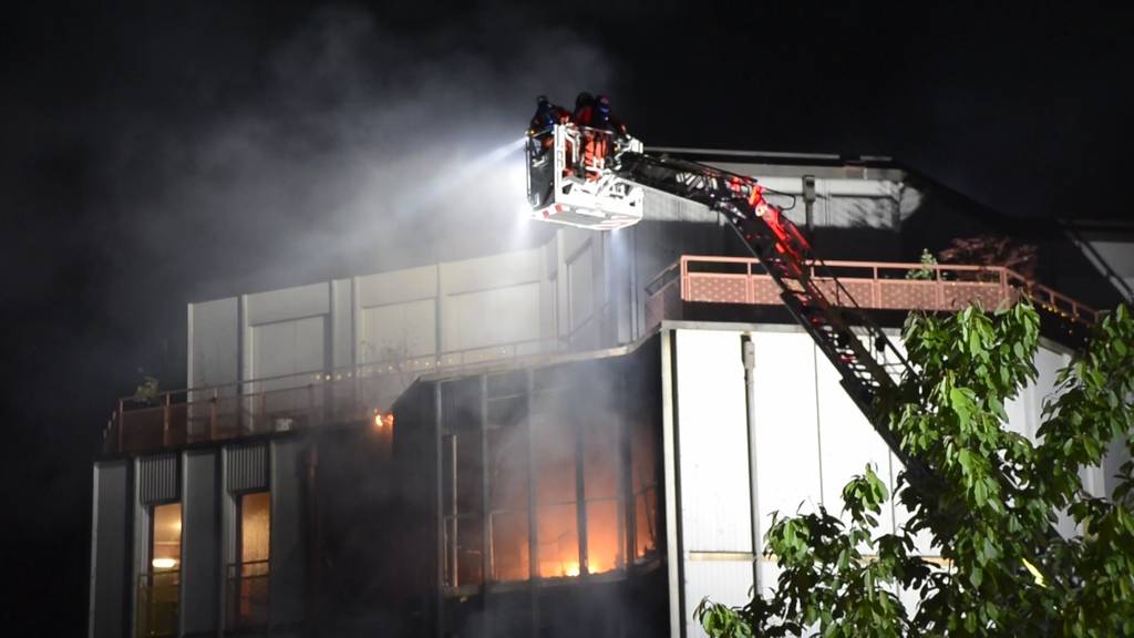 Wohnung in Zürich Affoltern in Vollbrand geraten