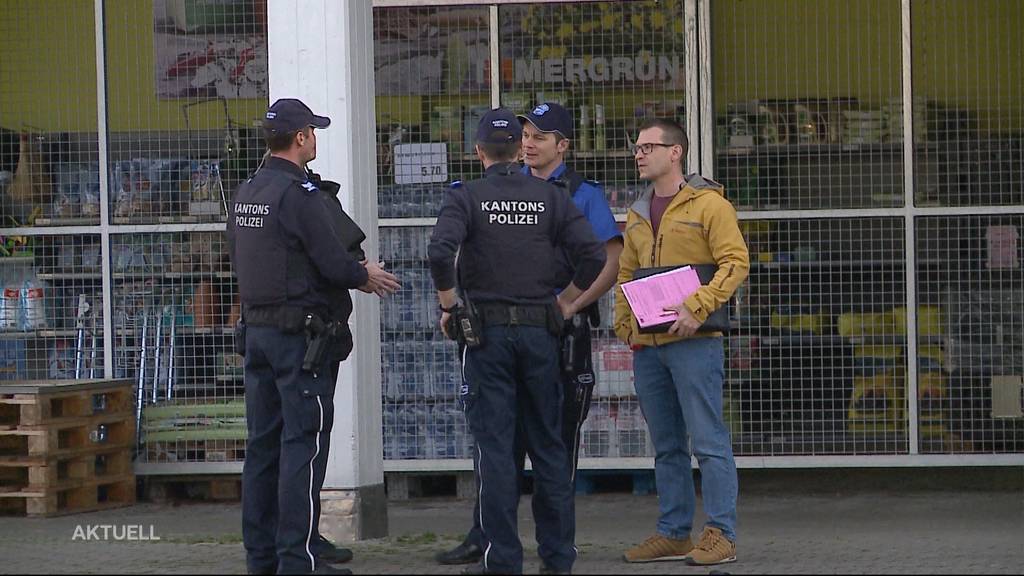 Bewaffnete Kiosk-Überfälle in Lupfig und Oensingen