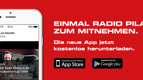 Jetzt im App-Store: Die neue Radio Pilatus App