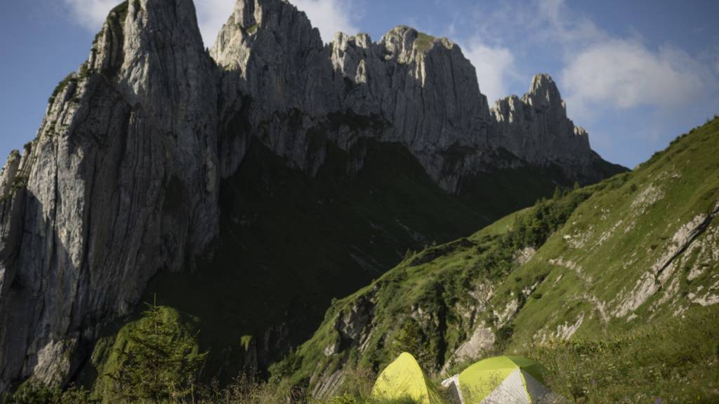 Wildes Biwakieren soll im Kanton Appenzell Innerrhoden untersagt werden. (Archivbild)