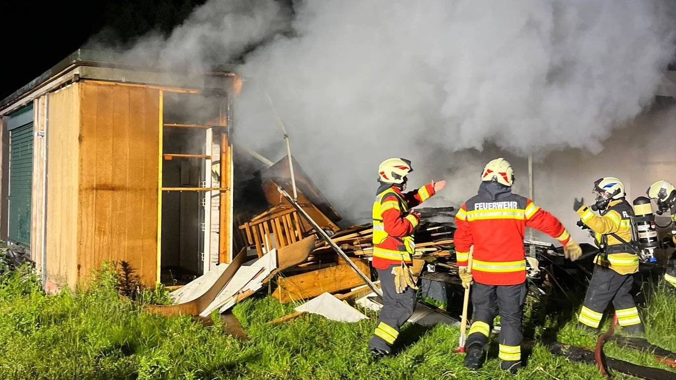 Brand in leerstehendem Abbruchobjekt in Solothurn führt zu einer Rauchentwicklung.