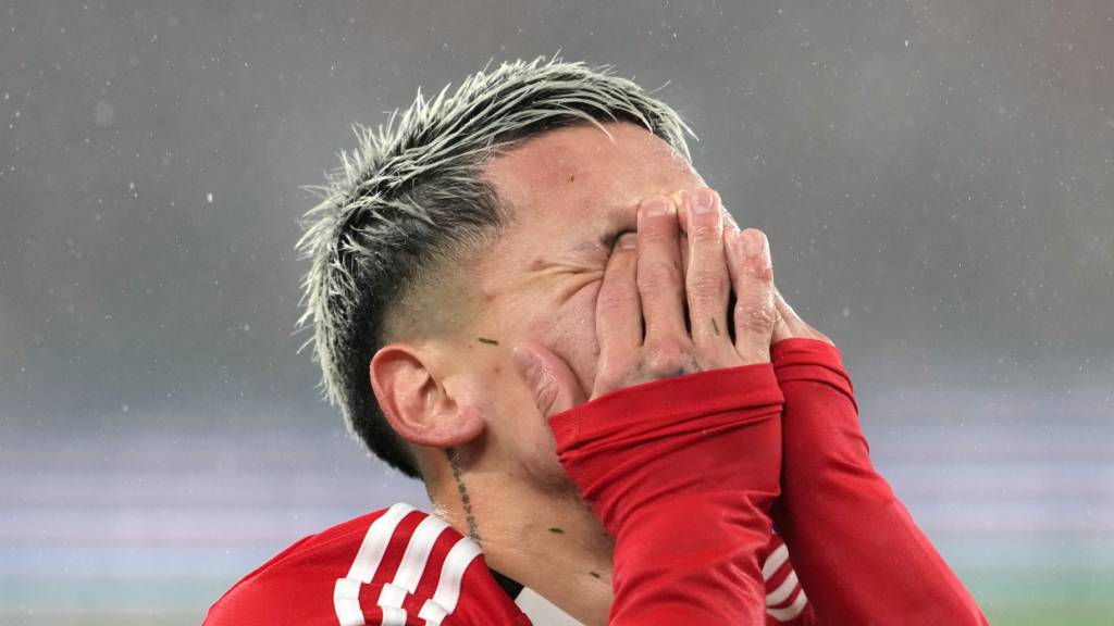 Benficas Gianluca Prestianni muss in der Chamions League im Rückspiel gegen Real Madrid zuschauen