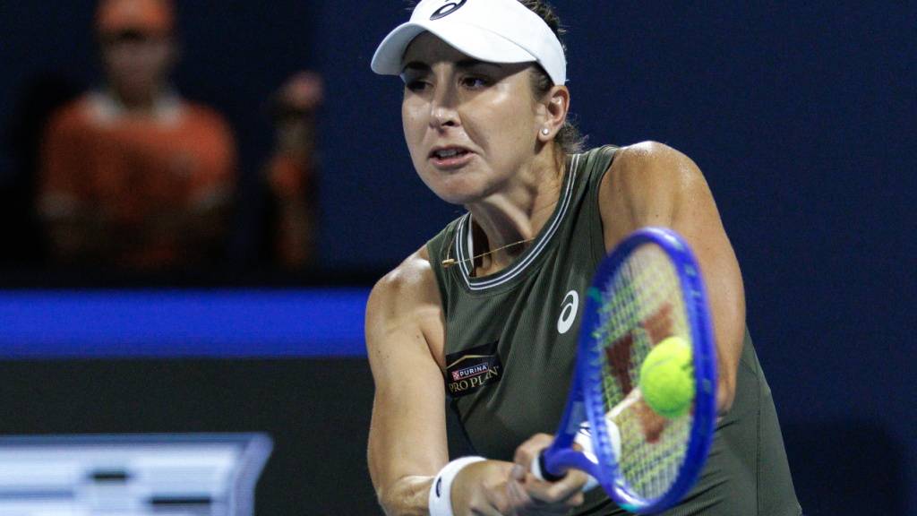 Belinda Bencic überrennt Amanda Anisimova