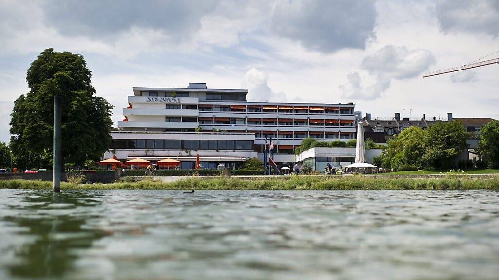 Anstelle des ehemaligen Hotel Metropol in Arbon baut HRS zwei Hochhäuser. (Archivbild)