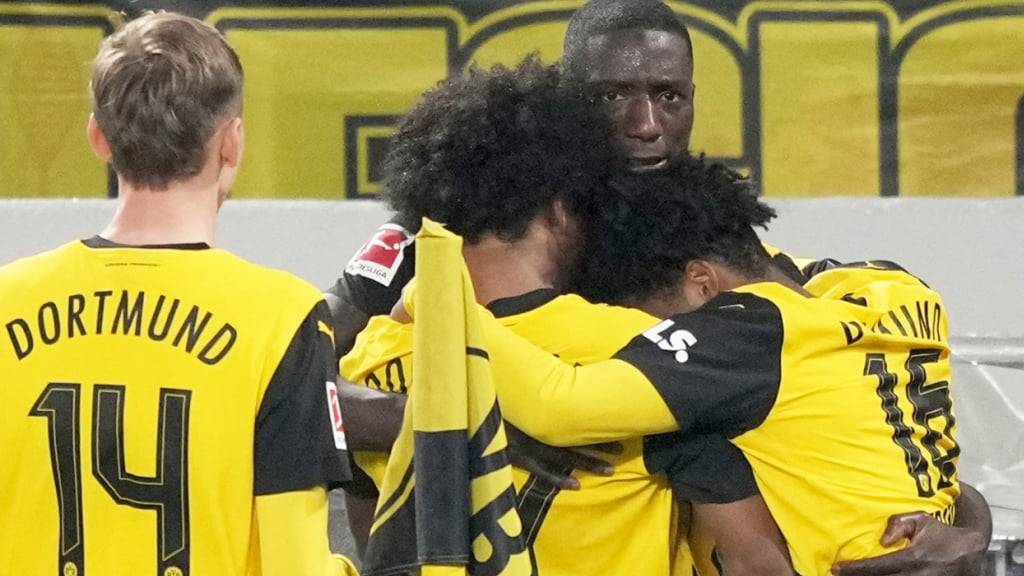 Nach dem Debakel in Stuttgart wieder Grund zum Jubeln: Borussia Dortmund