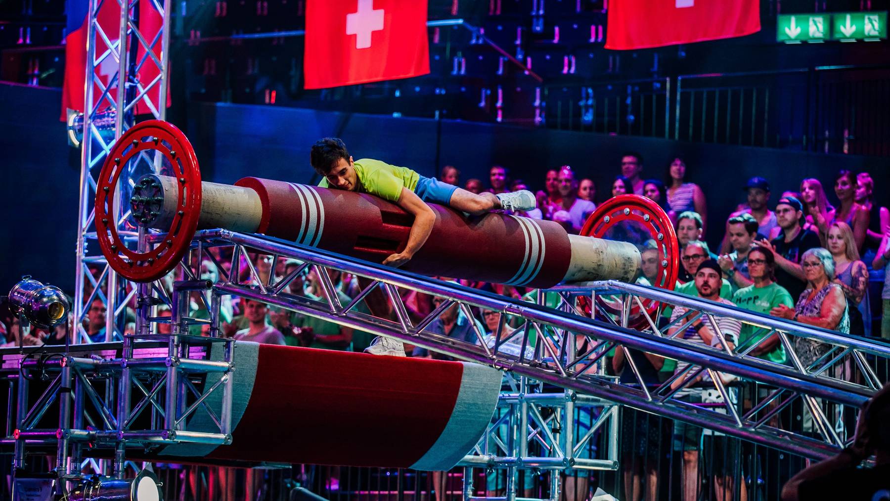 Nach dem grossen Erfolg der ersten Ausgabe von «Ninja Warrior Switzerland» startet TV24 die zweite Staffel der TV-Wettkampfshow rund um den härtesten Hindernisparcours der Welt.